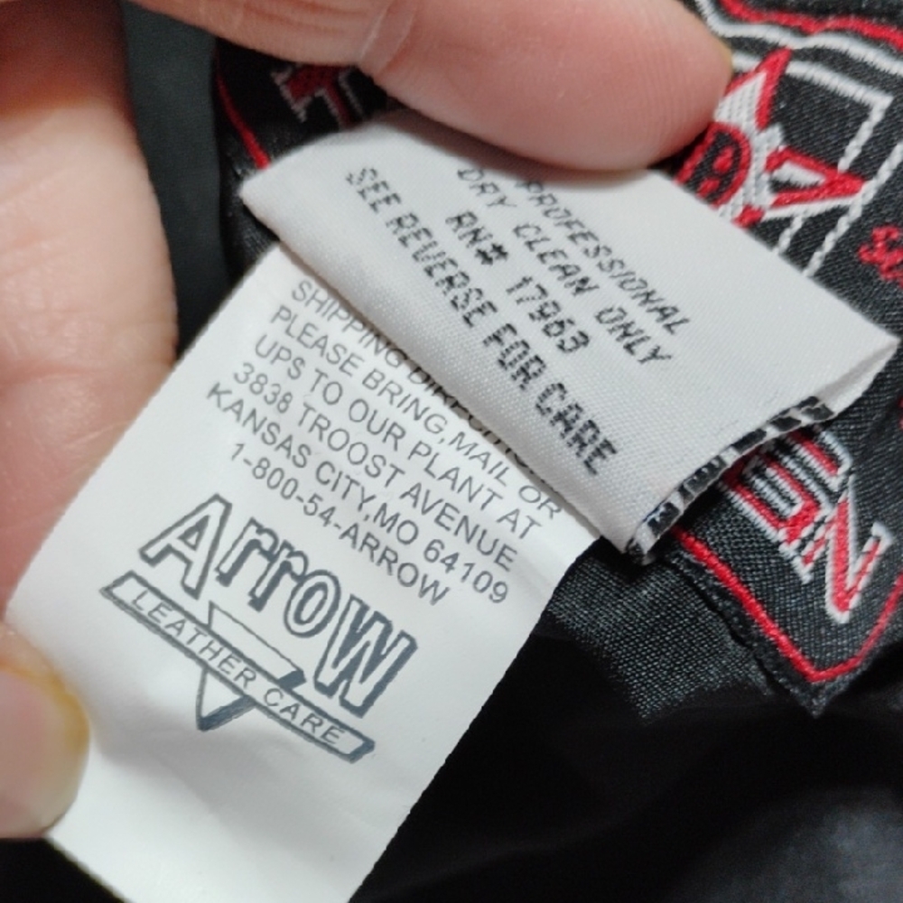 NHL Detroit Red Wings Kids Wool/Leather Reversible Jacket Sz.13/14 (BX10) - Picture 9 of 10
